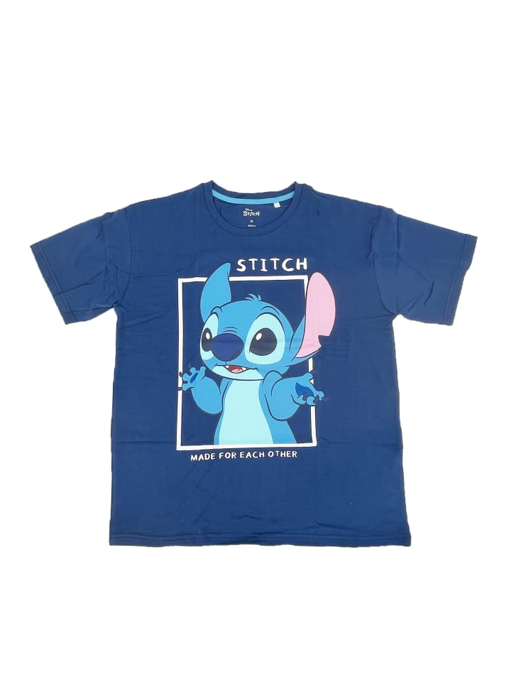 

Футболка Stitch, темно-синий