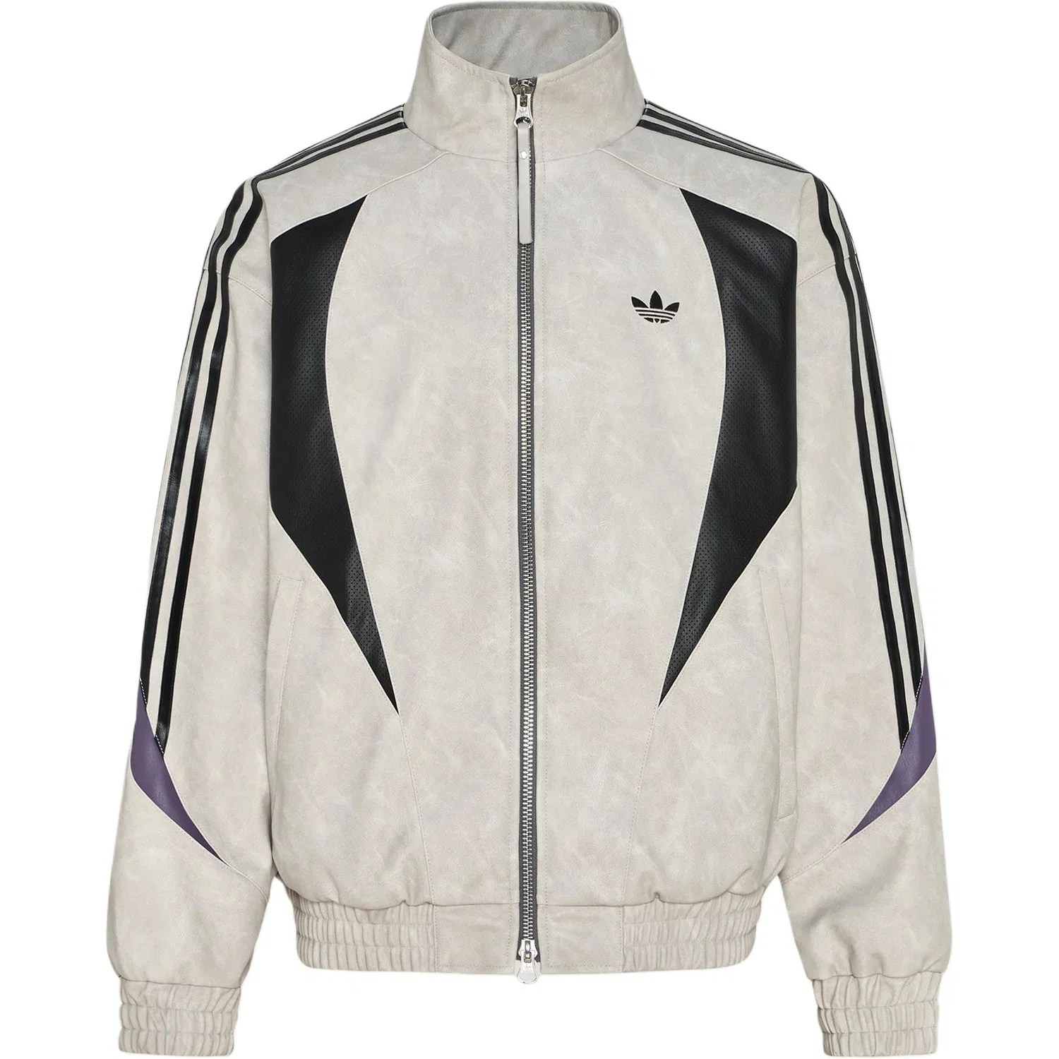 Мужская куртка с воротником-стойкой Light Gray Adidas Originals