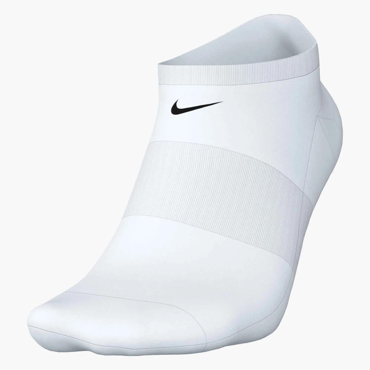Мужские функциональные носки для тренировок Nike, White/Black — фото 2