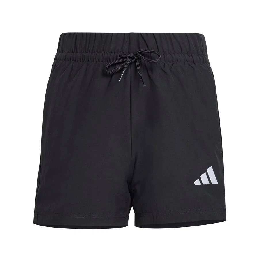 Спортивные брюки ADIDAS SPORTSWEAR Regular Workout Pants 'Essentials Climacool Shorts' черного цвета