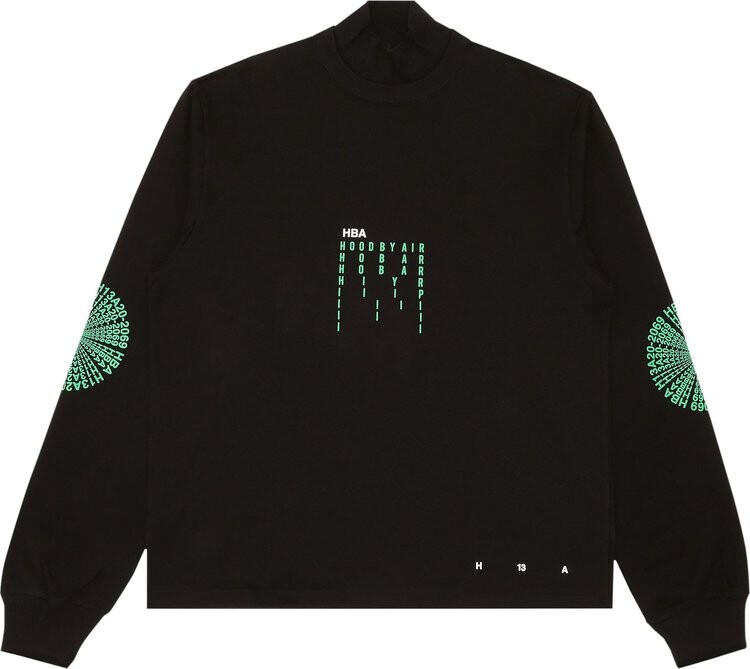 

Лонгслив Hood By Air Long-Sleeve Tee 'Black', черный