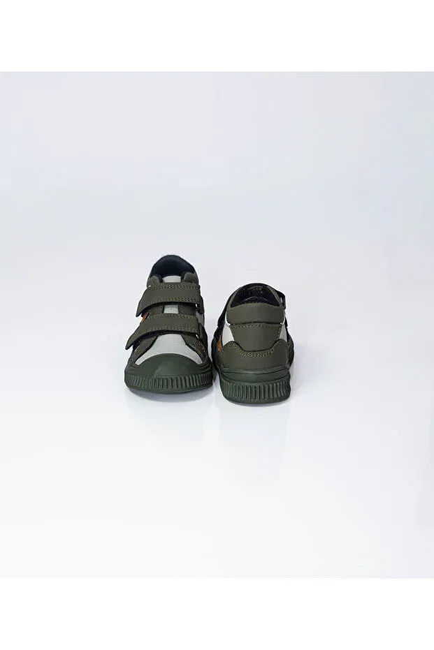 Детские ботинки для девочек с принтом Rmy Shoes, Khaki — фото 4