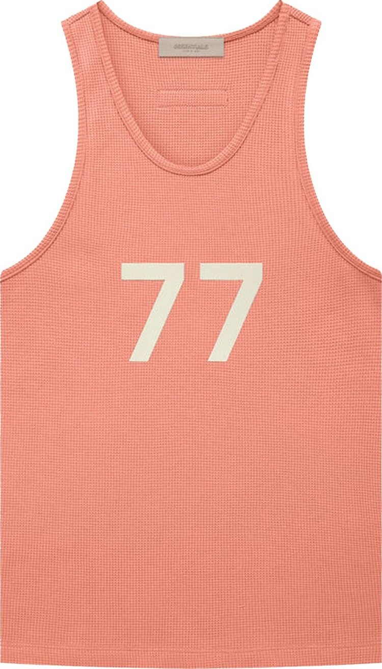

Топ Fear of God Essentials Tank Top 'Coral', оранжевый