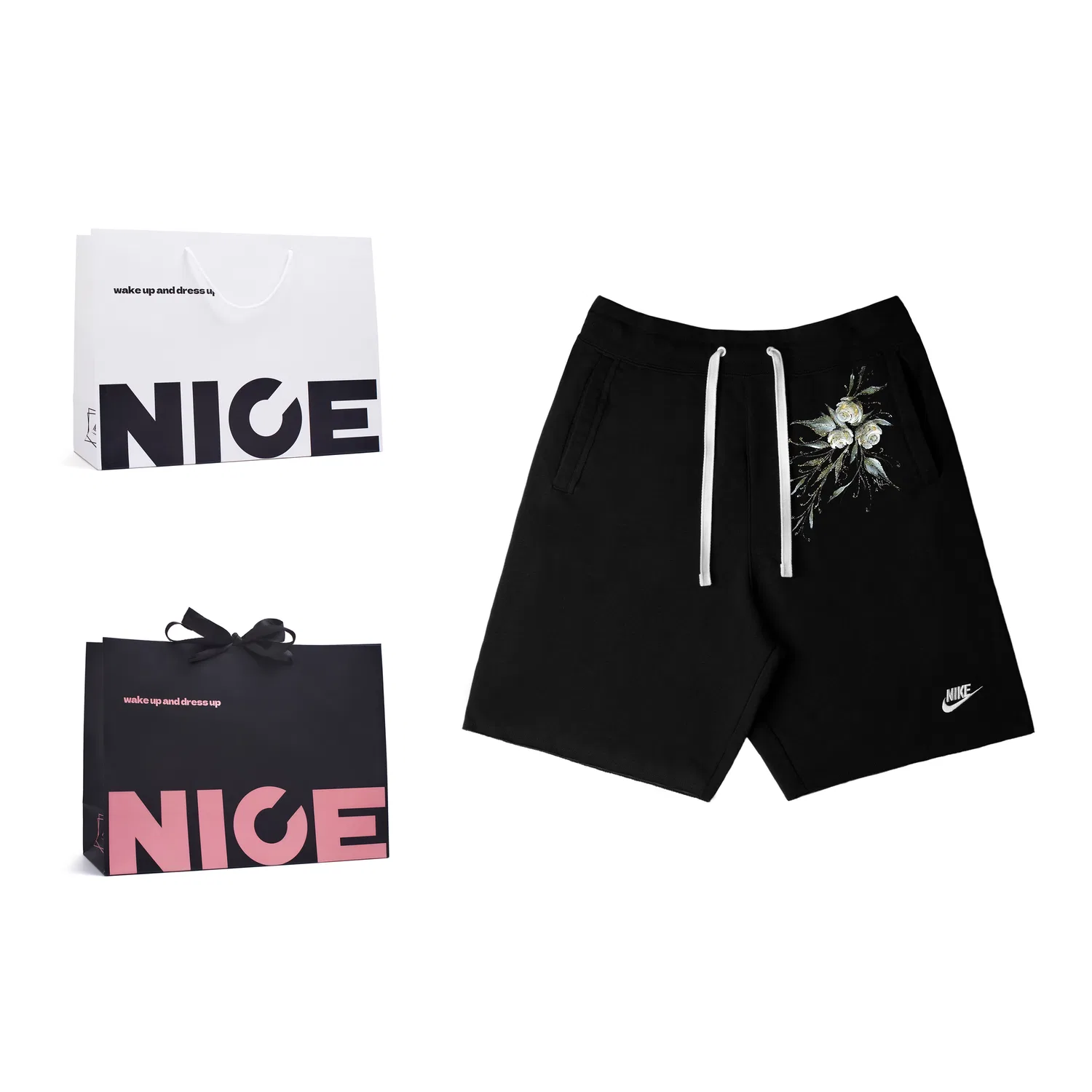 Мужские шорты с принтом Box Nike