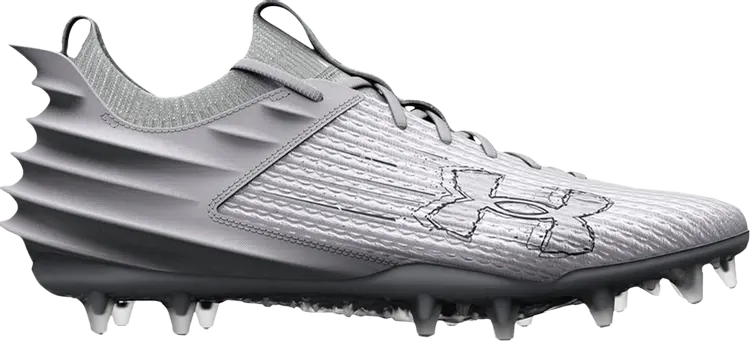 

Бутсы Under Armour Blur Smoke 2.0 MC White Metallic Silver, белый