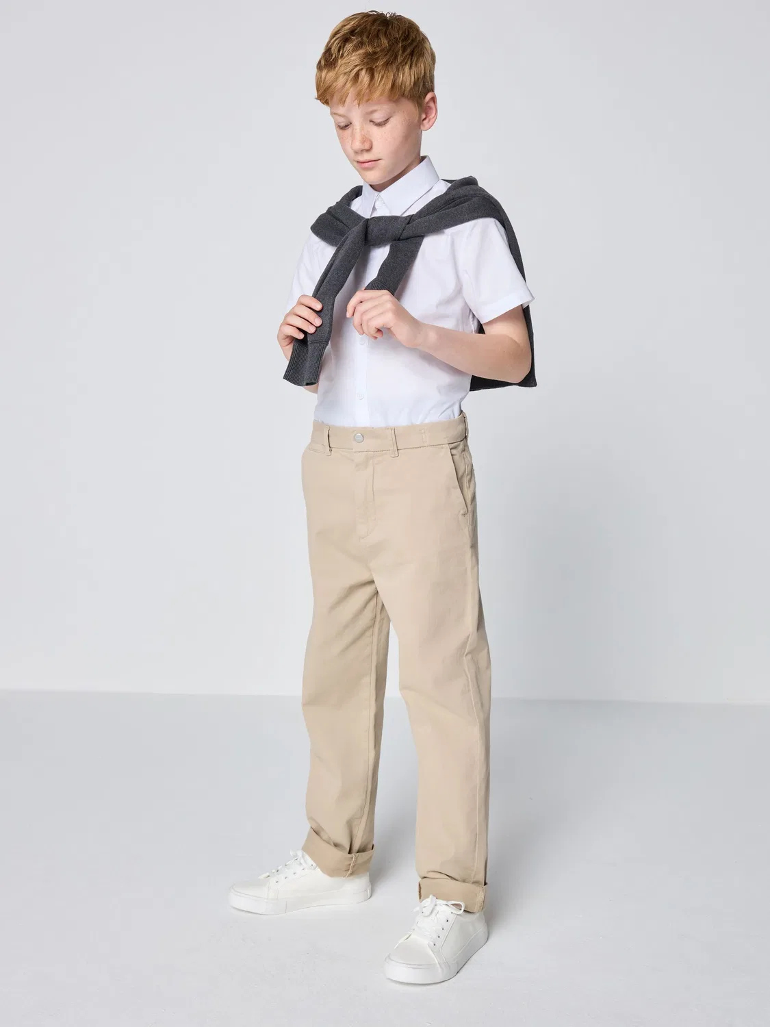 Брюки чинос Clarks Stone, Stone