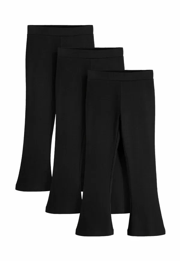 Леггинсы из риба 3шт комплект The Set Black, черный