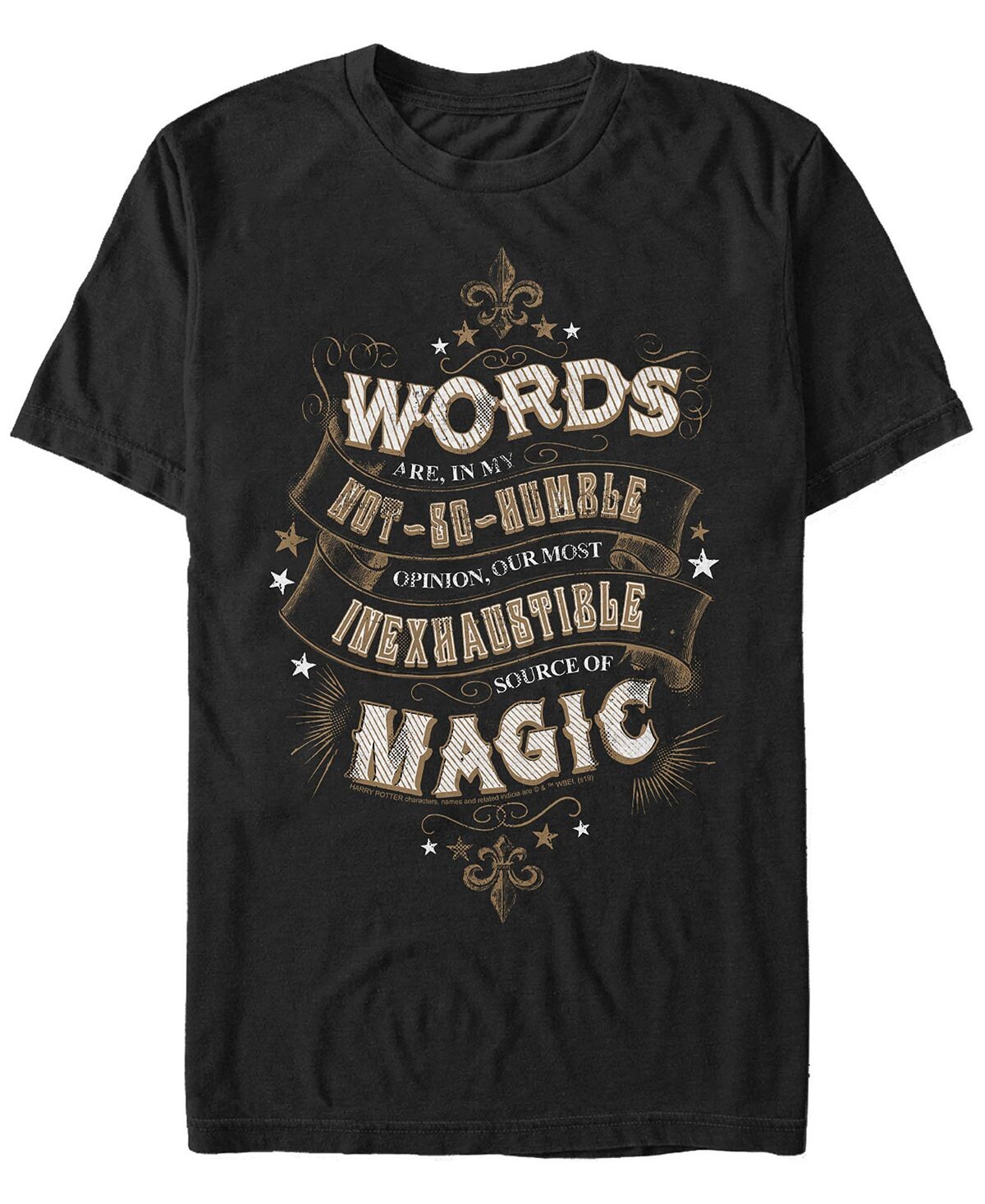 

Гарри поттер мужская футболка с коротким рукавом дамблдор слова волшебная цитата Fifth Sun, черный