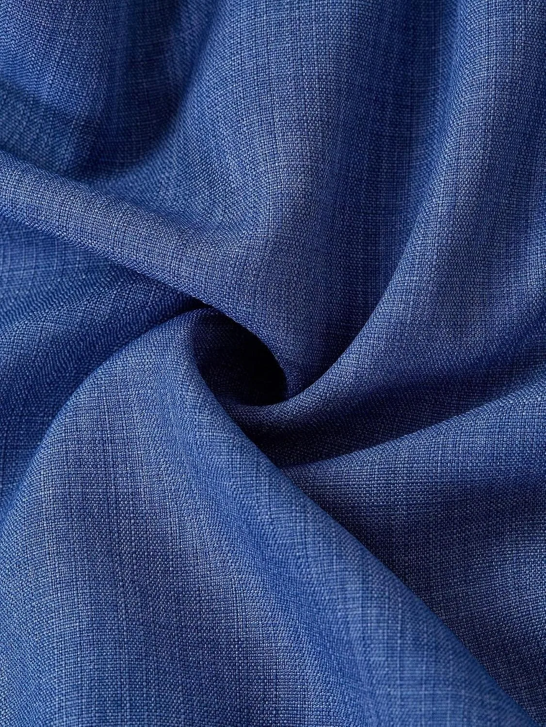 Женское повседневное платье без рукавов с рюшами Generic, Blue — фото 4