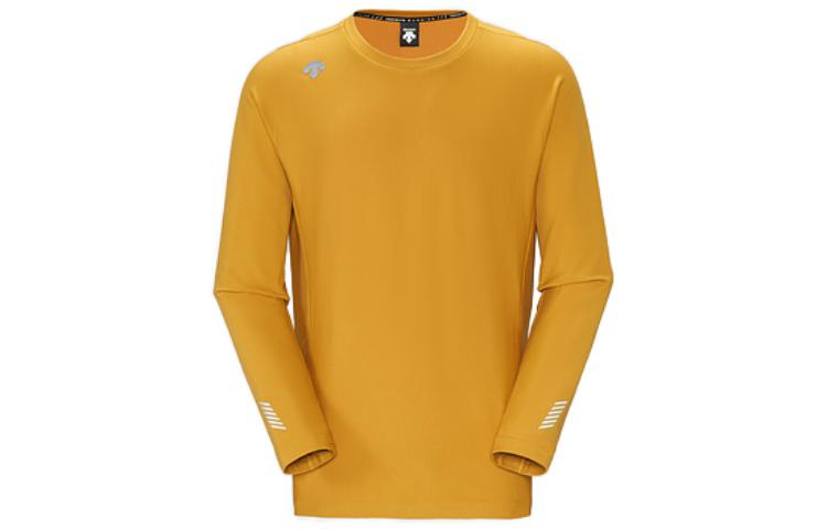 

Мужская футболка для бега RUNNING Collection DESCENTE, темный хаки