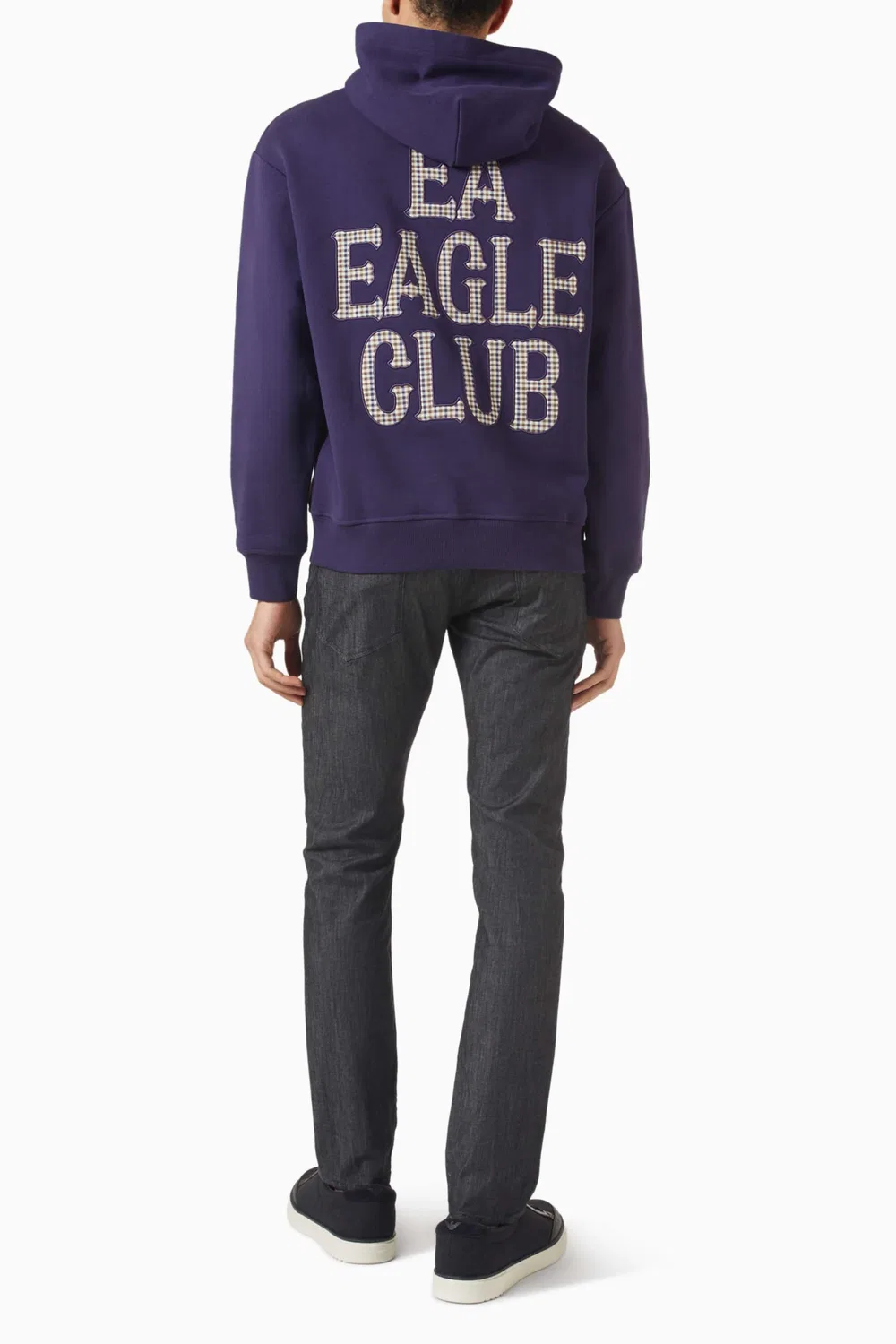 Худи с вышивкой Eagle Club ASV Emporio Armani — фото 2