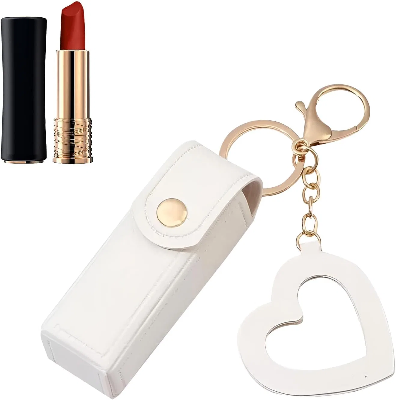 Косметичка для губ PU Leather White Generisch