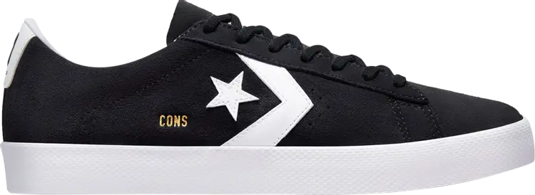 

Кеды Converse Pro Leather Vulc Pro Suede Black White, черный