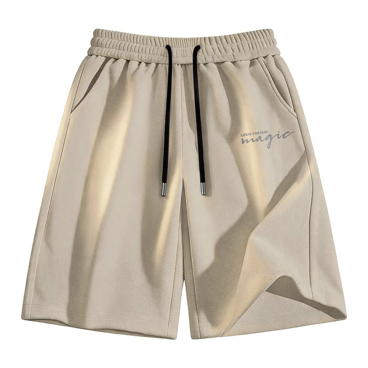 Детские шорты повседневные хлопковые MINISO, Khaki