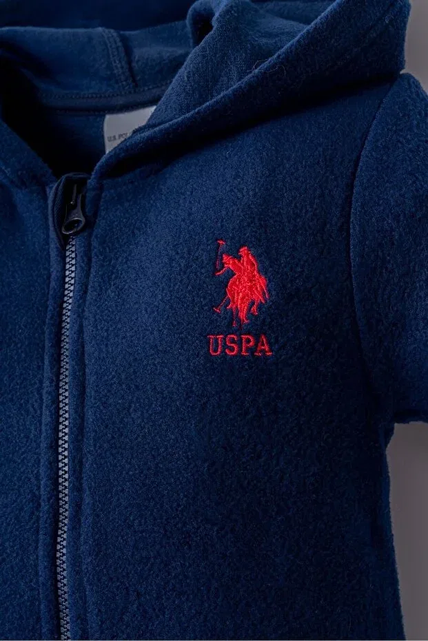 Детский комбинезон для мальчиков с длинным рукавом U.S. Polo Assn., Navy Blue — фото 2