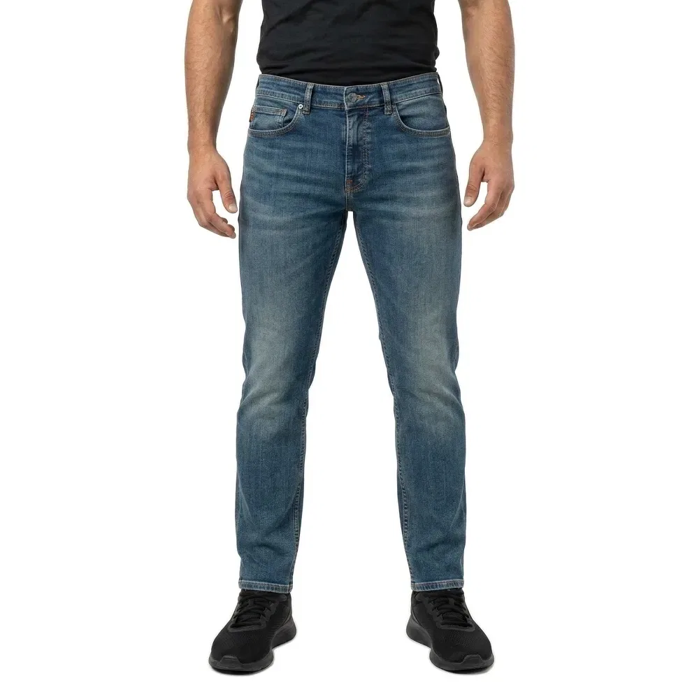 Мужские джинсы Slim Fit Delaware BOSS, Blue — фото 2