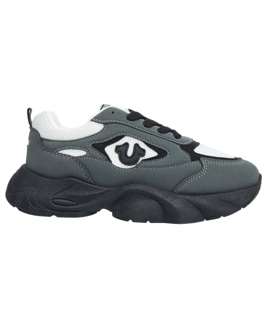 Кроссовки с шнуровкой Cole Chunky Sneaker True Religion, Black Grey — фото 2