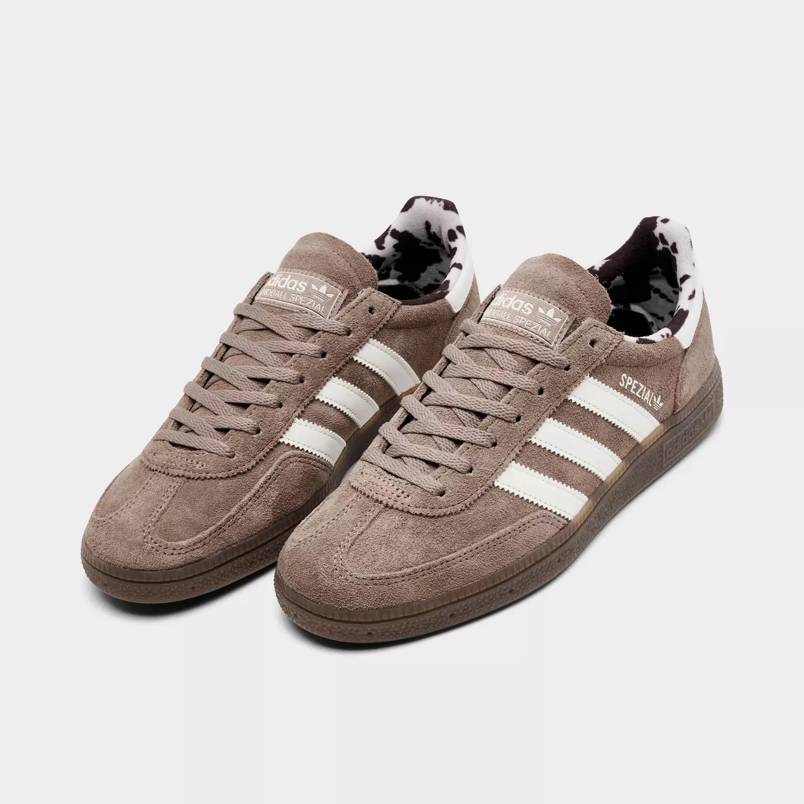 Кроссовки Women's adidas Originals Handball Spezial Casual, серо-коричневый — фото 2