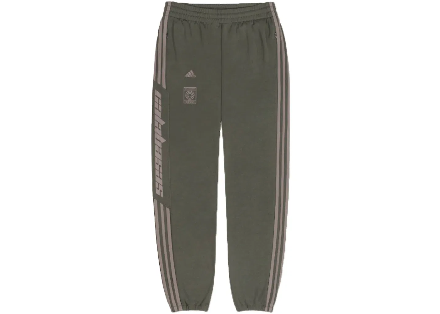 Мужские спортивные штаны с принтом Calabasas Adidas, Core/Mink