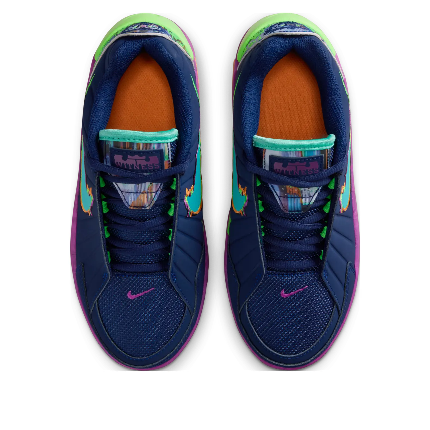 Кроссовки (GS) Nike LeBron Witness 9 'Blue Void Vivid Purple' — фото 2