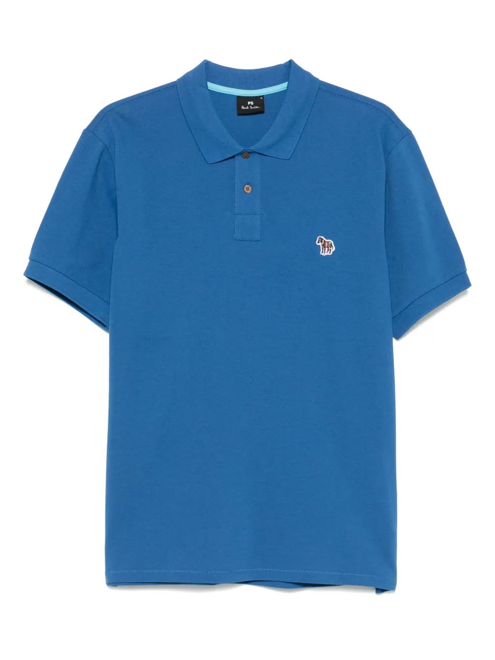 

Рубашка поло с нашивкой-логотипом PS Paul Smith, синий