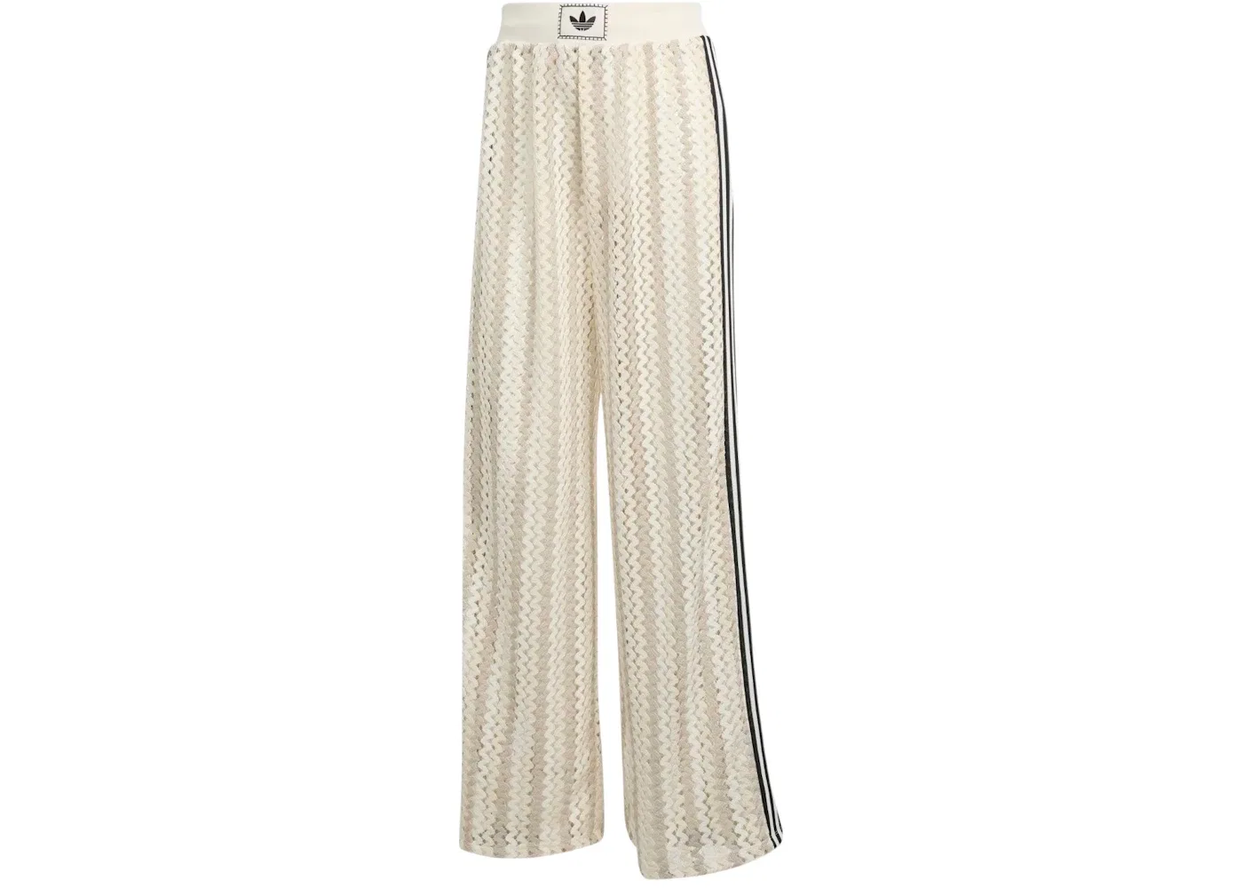 Женские спортивные штаны модели Firebird Track Pant бренда Adidas, Wonder White