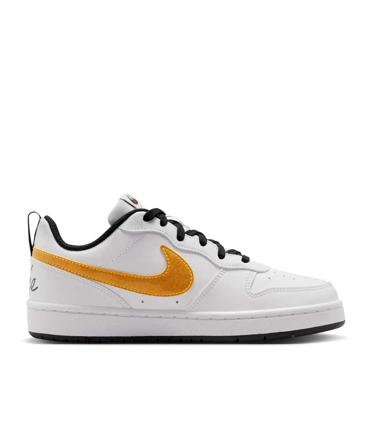 Детские кроссовки с низким профилем Nike Court Borough Low Big Kids' Shoes, Белый — фото 3