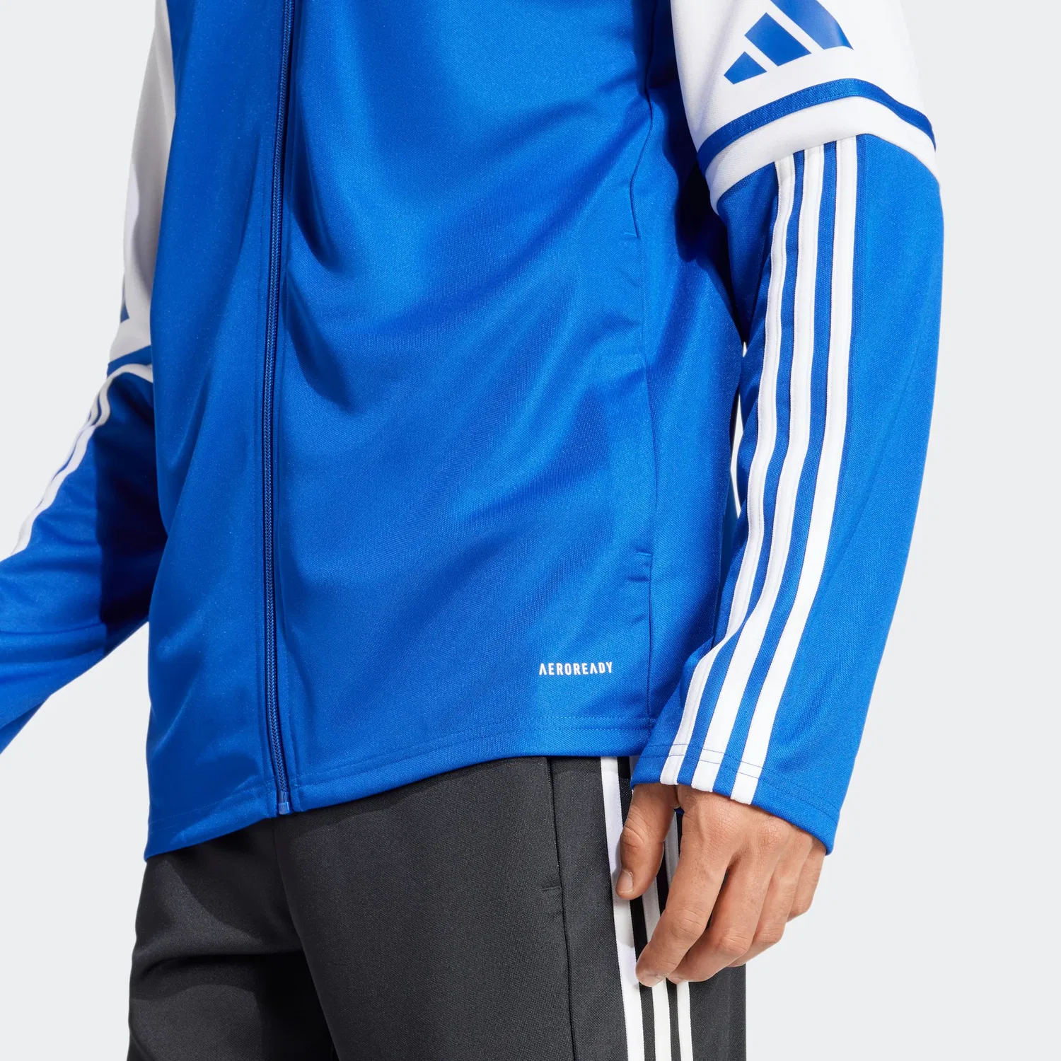 Мужская тренировочная куртка AEROREADY Squadra 25 Adidas, Royal Blue/White — фото 4