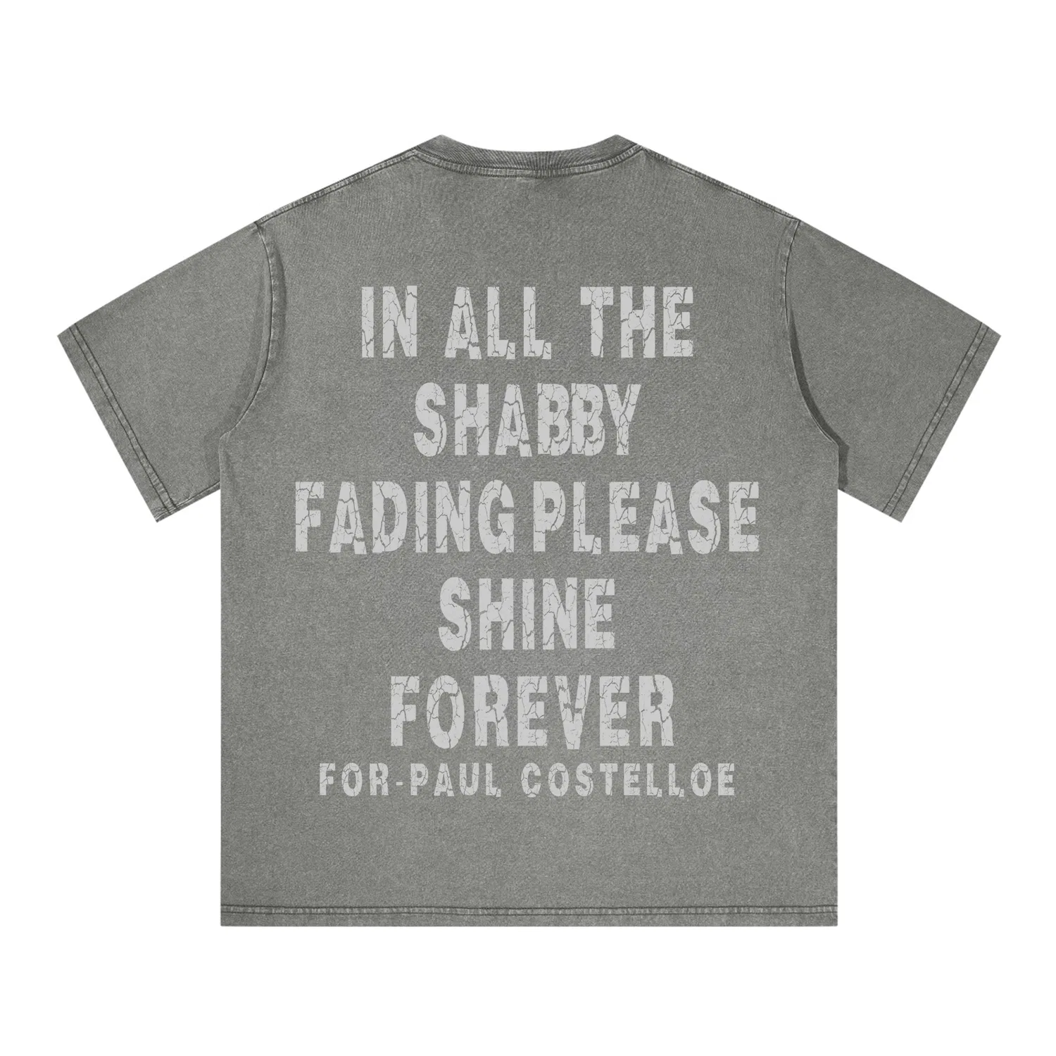 Детская футболка унисекс с круглым вырезом Dark Gray Paul Costelloe