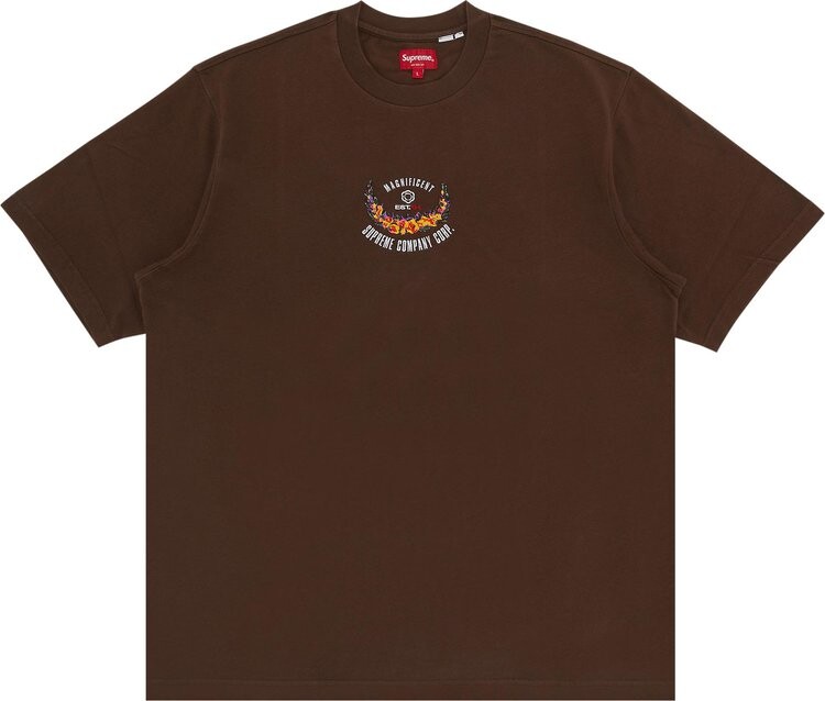 

Футболка Supreme Victory Short-Sleeve Top 'Brown', коричневый