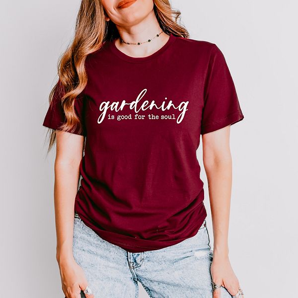 

Футболка с коротким рукавом Gardening is good for the soul Simply Sage Market, Maroon, Зеленый, Футболка с коротким рукавом Gardening is good for the soul Simply Sage Market, Maroon