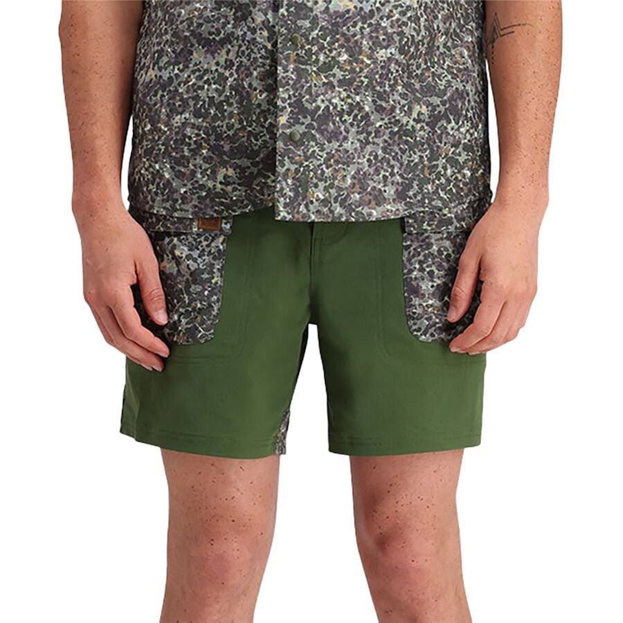 

Шорты Topo Designs Retro River Short Topo Designs, Olive/Meteor