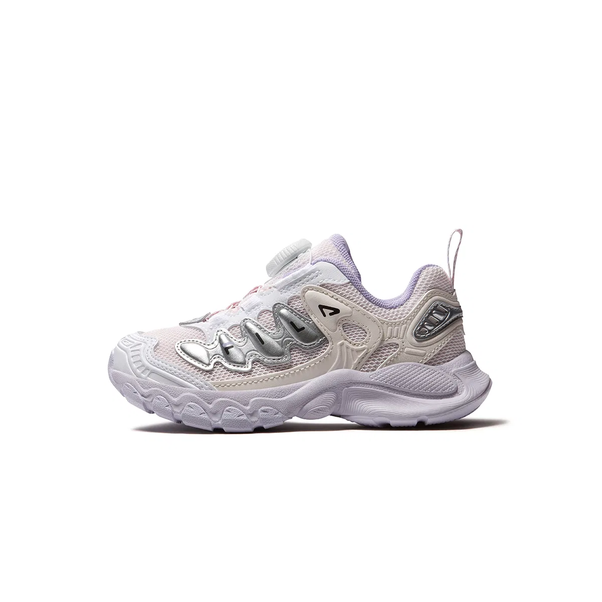 Детские кроссовки для бега Heritage FHT, FILA KIDS, Flying Thistle Purple/Calcite Powder