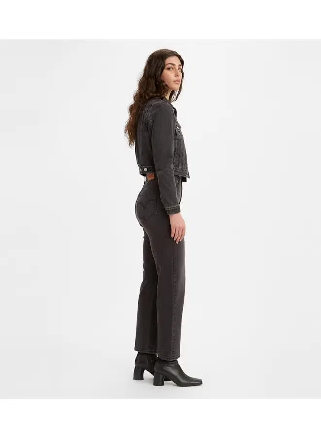 Джинсы прямые с эффектом подъема Wedgie Straight Levi'S, черный — фото 3