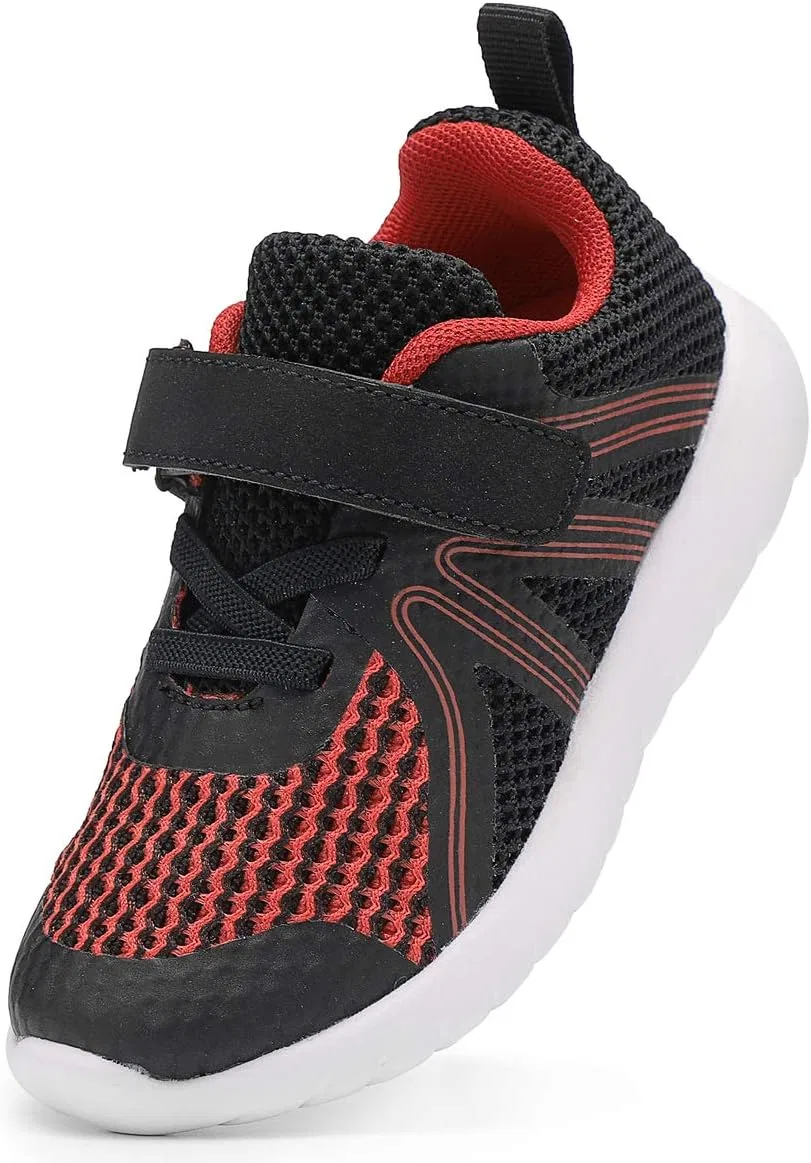 Детские кроссовки для девочек DADAWEN, Black/Red
