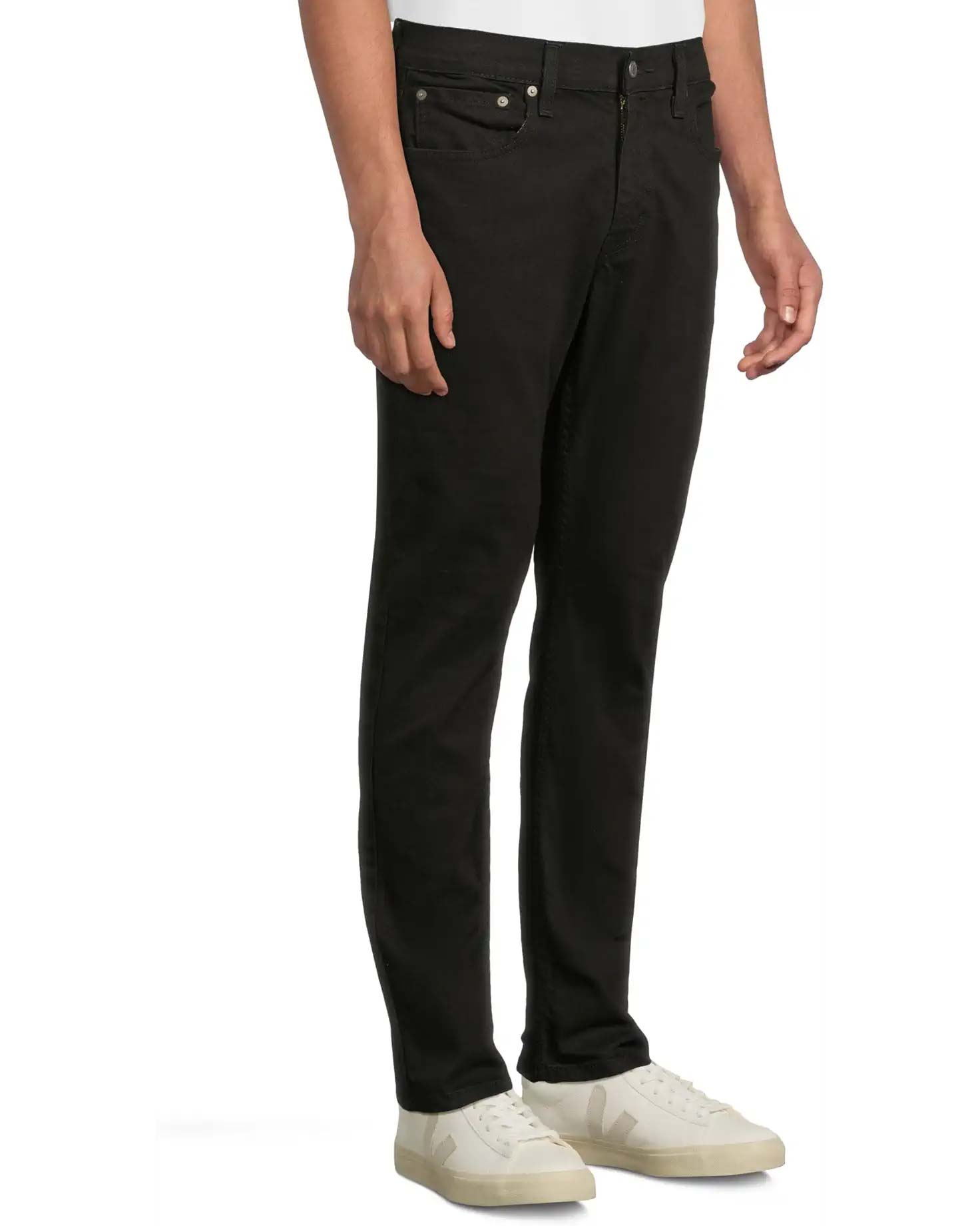 Джинсы Levi's Mens 512 Slim Taper Fit,классический черный деним — фото 2