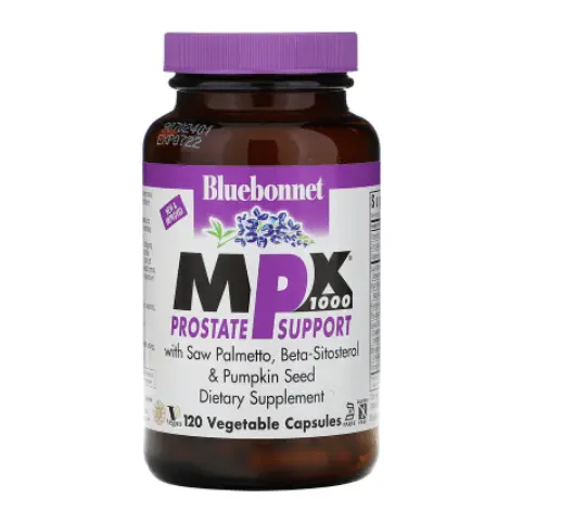 

MPX 1000 поддержка предстательной железы 120 капсул Bluebonnet Nutrition