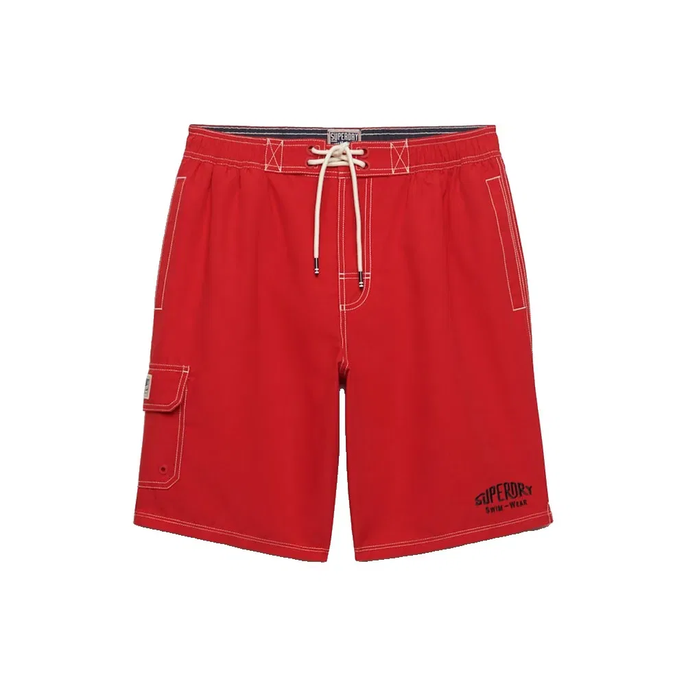 Плавки Cargo 19 Superdry, красный — фото 3