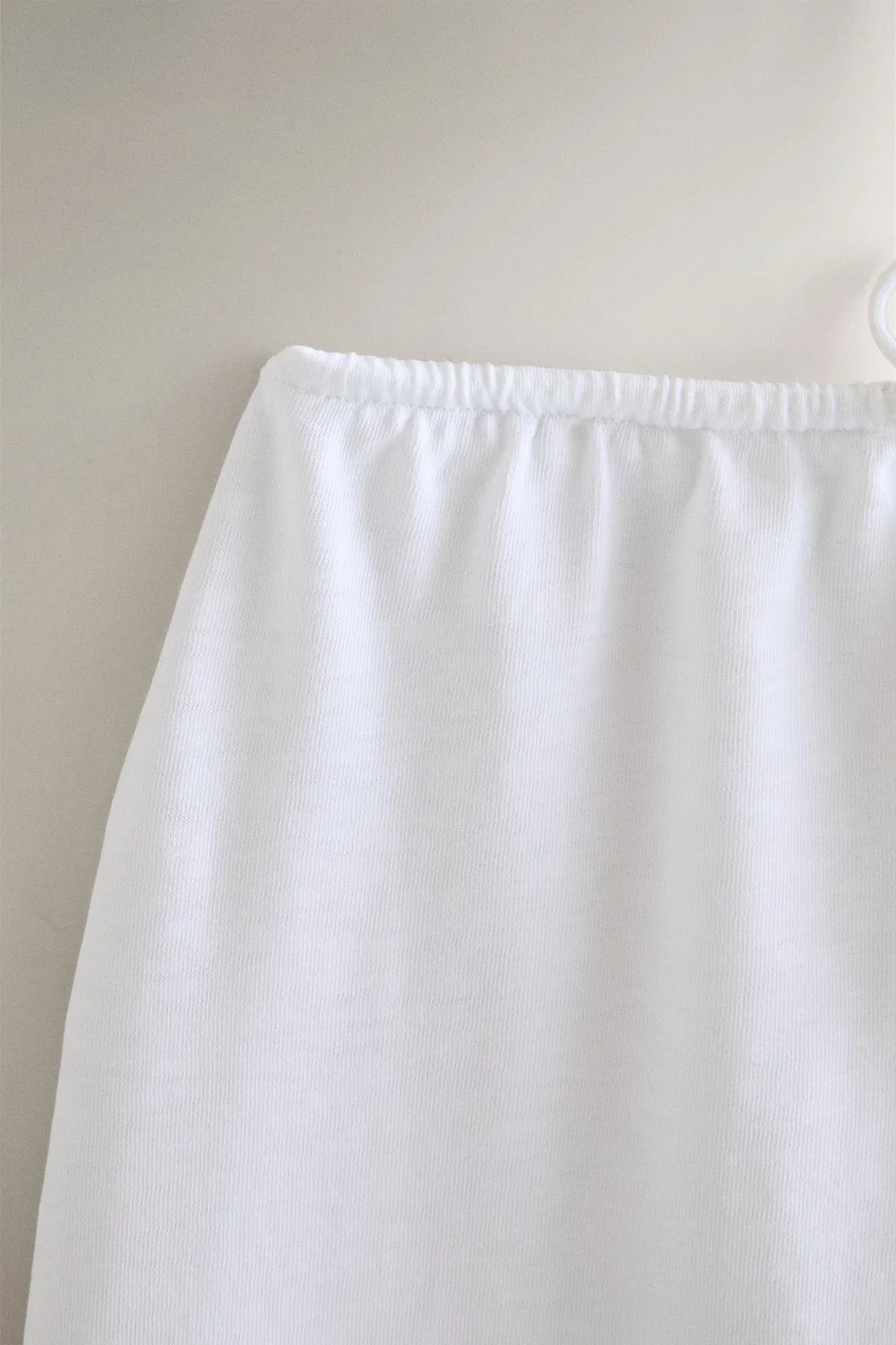 Хлопковая юбка миди ZARA, White — фото 2