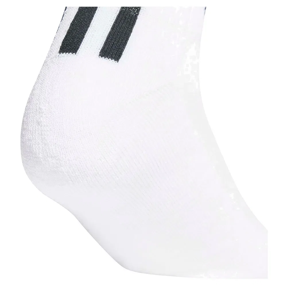 Носки Adidas Originals 3 Stripes 03 Quarter 2 шт, белый — фото 4
