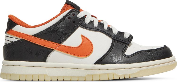 Кроссовки Nike Dunk Low Premium GS 'Halloween' 2021, черный - фото