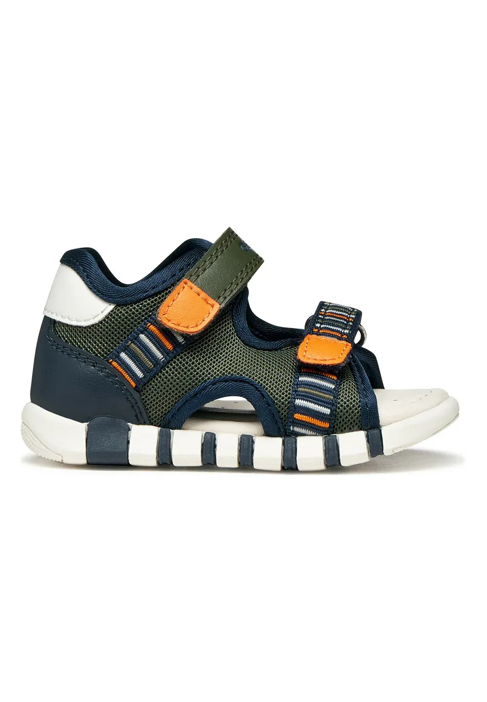 Сандалии B, сандалии для ходьбы Geox, Dark Green Orange