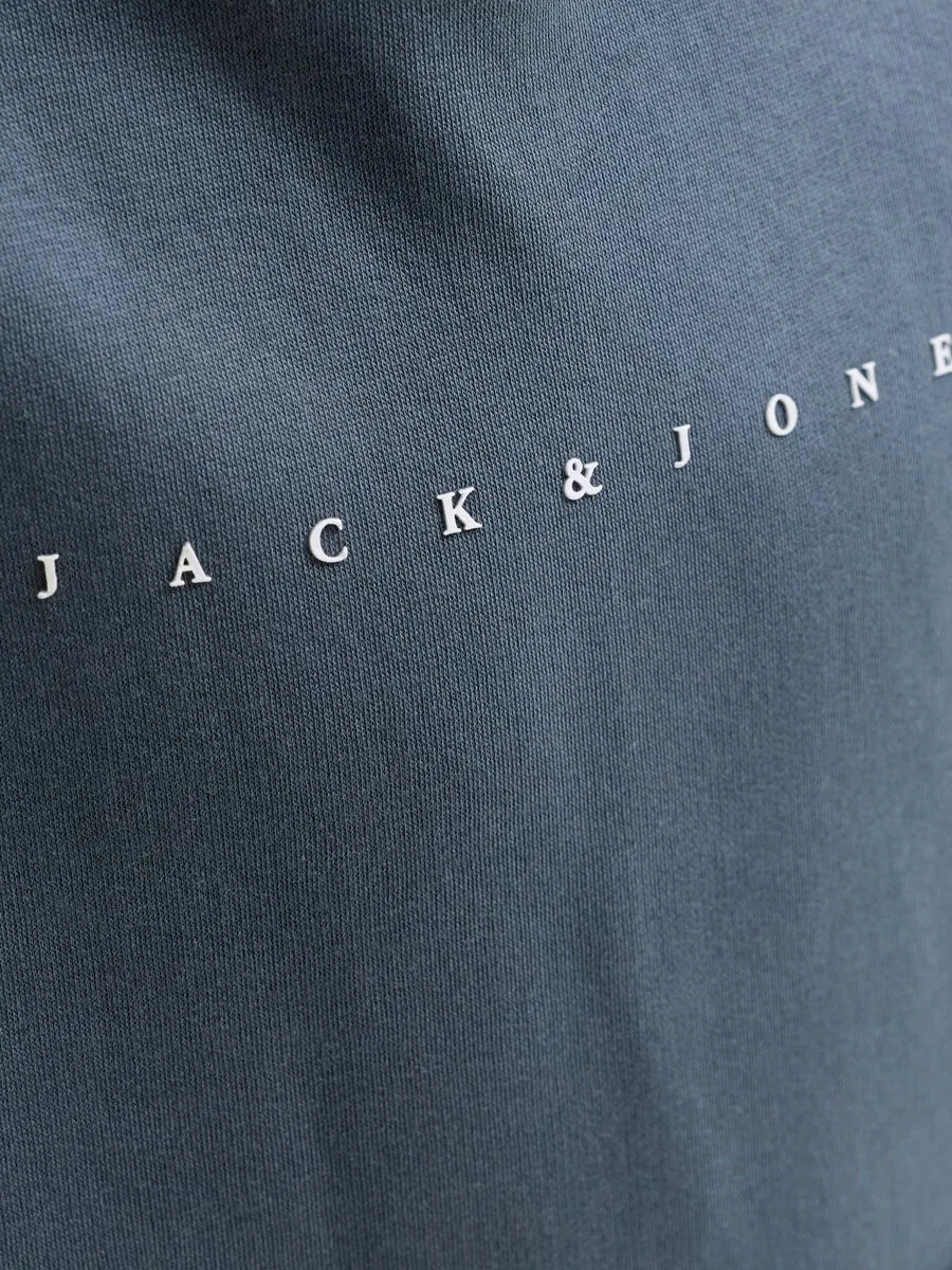 Детская толстовка Jack & Jones Junior 'JJEStar' темно-синего цвета — фото 3