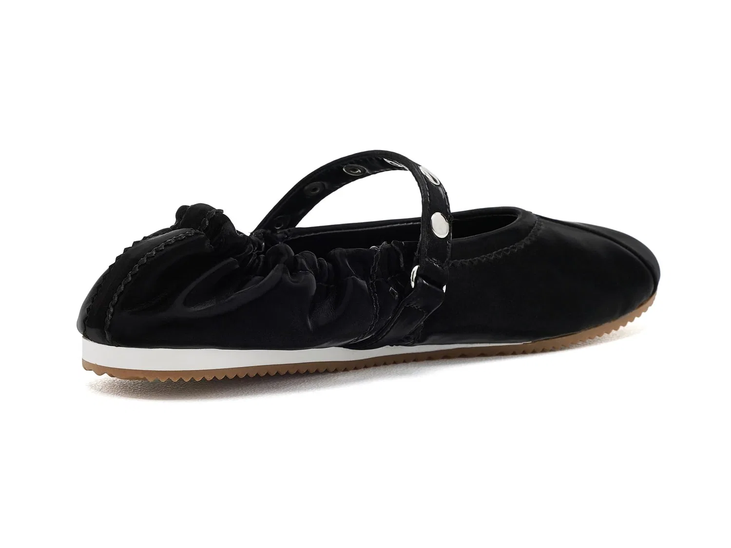 Балетки Anaya (для маленьких и больших детей) Steve Madden Kids, Black — фото 4
