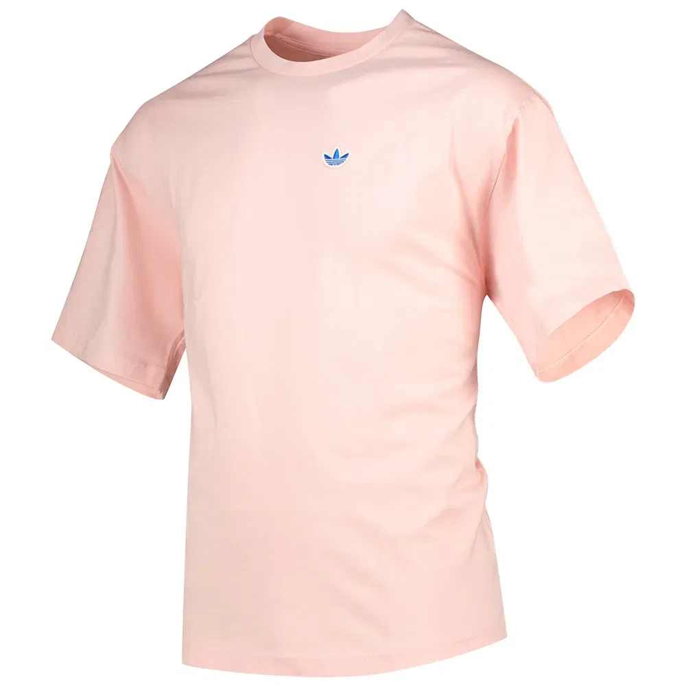 Мужская футболка с графичным принтом Adidas Originals, Pink — фото 2