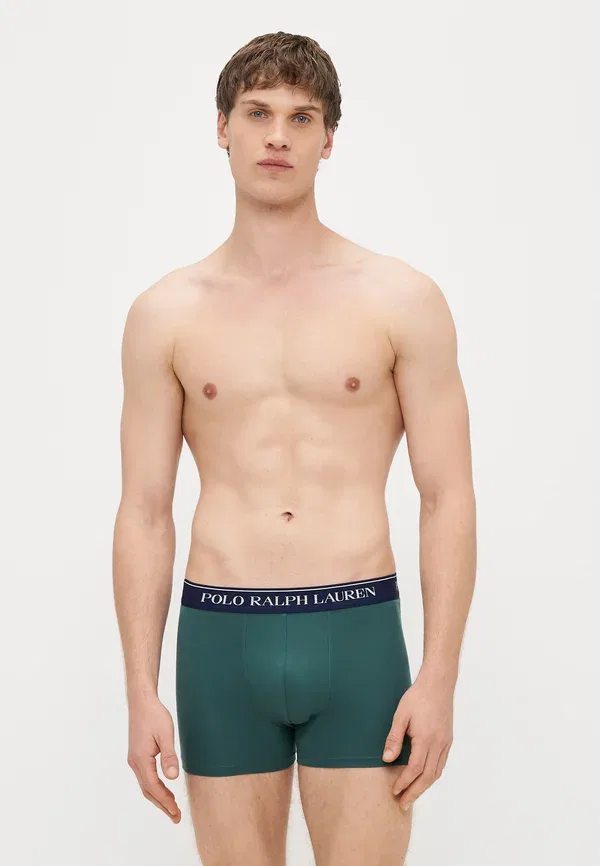 Боксеры 5 шт Polo Ralph Lauren, темно-синий/зеленый/желтый/мятный — фото 4