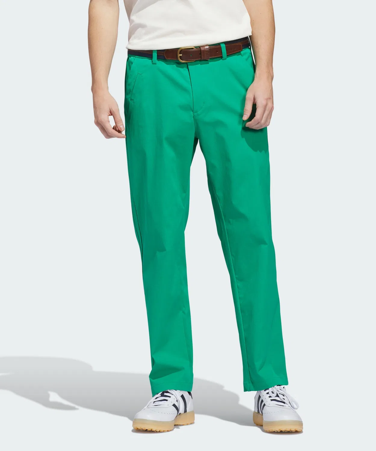 Мужские брюки для гольфа с застежкой на молнии Twisted Weave Adidas, Green
