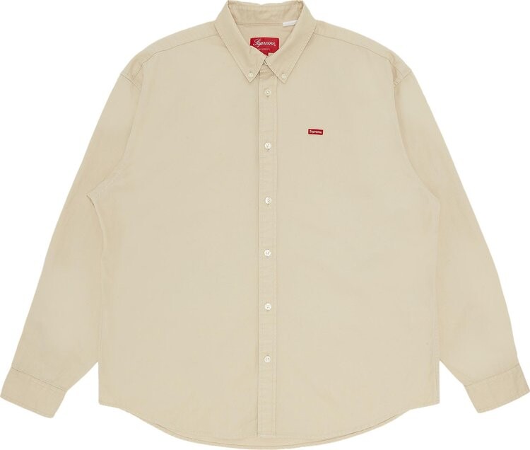 

Рубашка Supreme Small Box Shirt 'Stone', загар