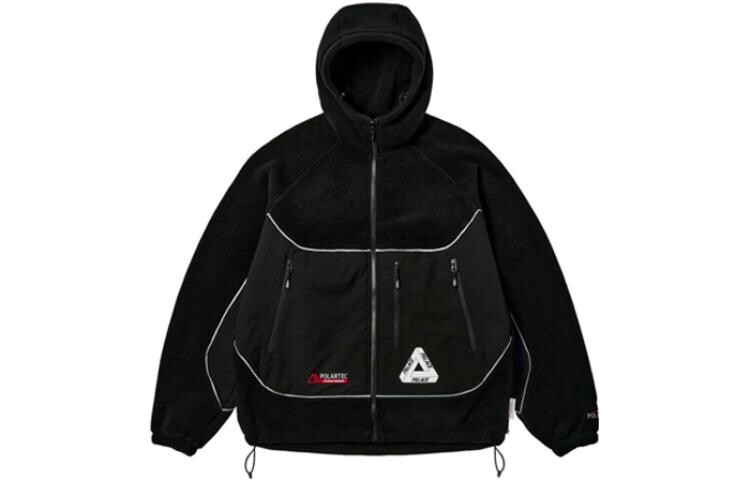 

Куртка унисекс Palace Polartec 3M с капюшоном, черный