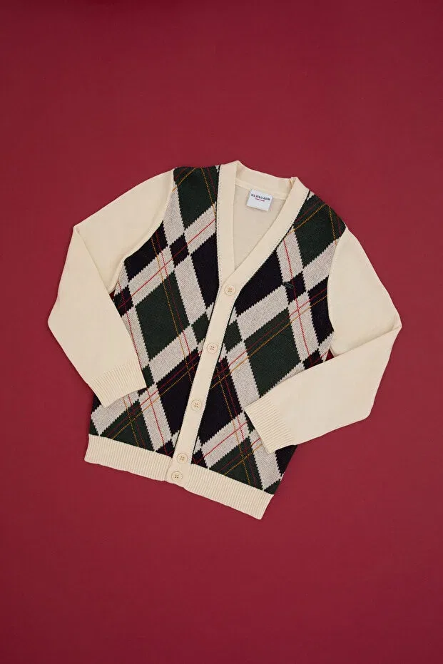 Детский кардиган для мальчиков хлопковый U.S. Polo Assn., Multicolor